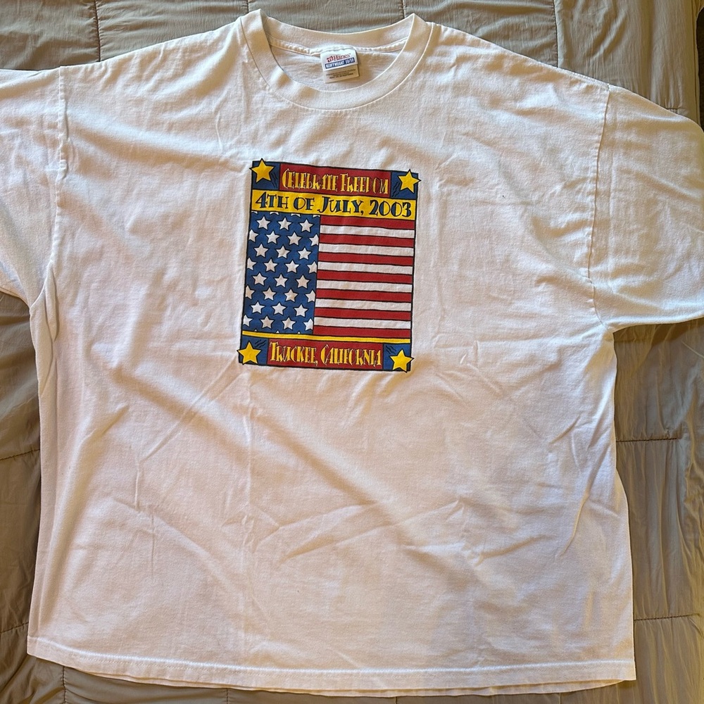 Vintage 2003 American Flag T-Shirt